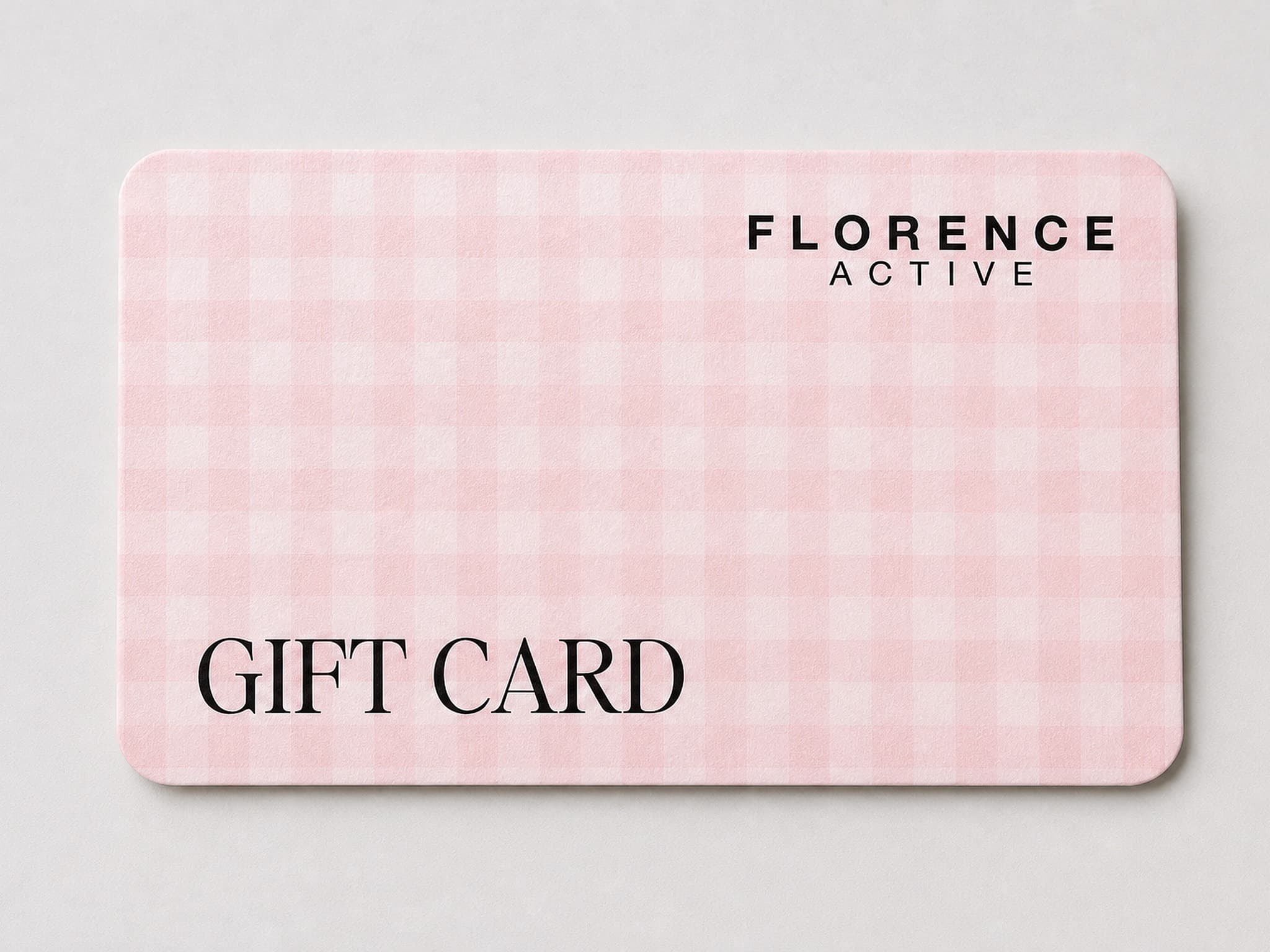 Florence Active gift card